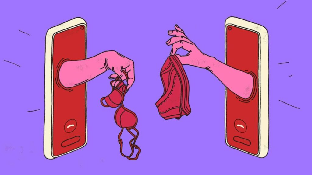 Treine o sexting.